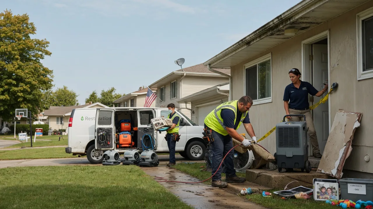 Water Damage Restoration in Dysart, IA near me